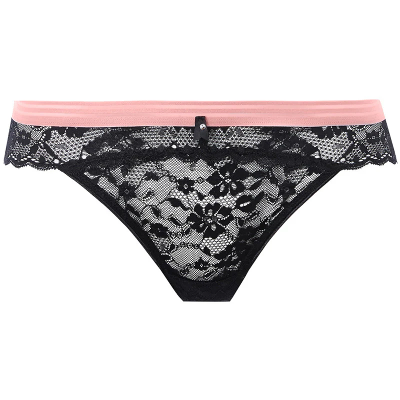 Offbeat Brazilian Brief Black - Freya