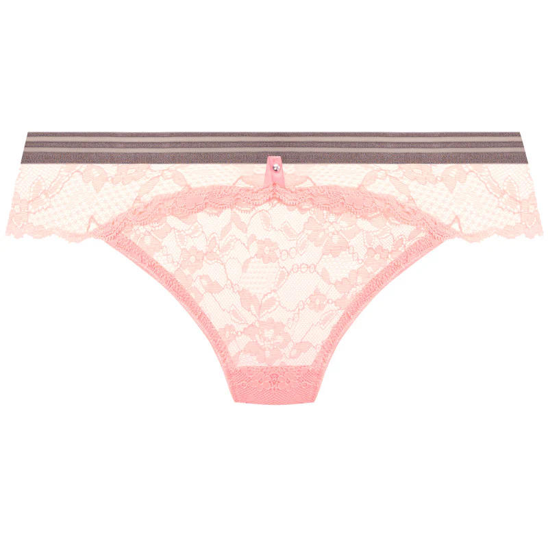 Offbeat Brazilian Brief Rosehip Pink - Freya