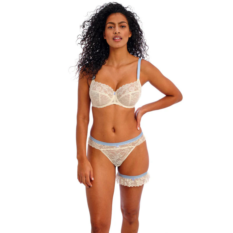 Offbeat Brazilian Brief Something Blue Ivory - Freya - Image 3
