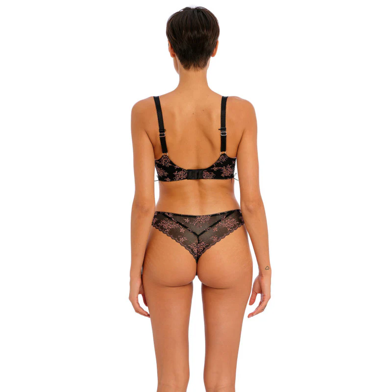 Offbeat Decadence Side Support Bra Black - Freya - Image 3