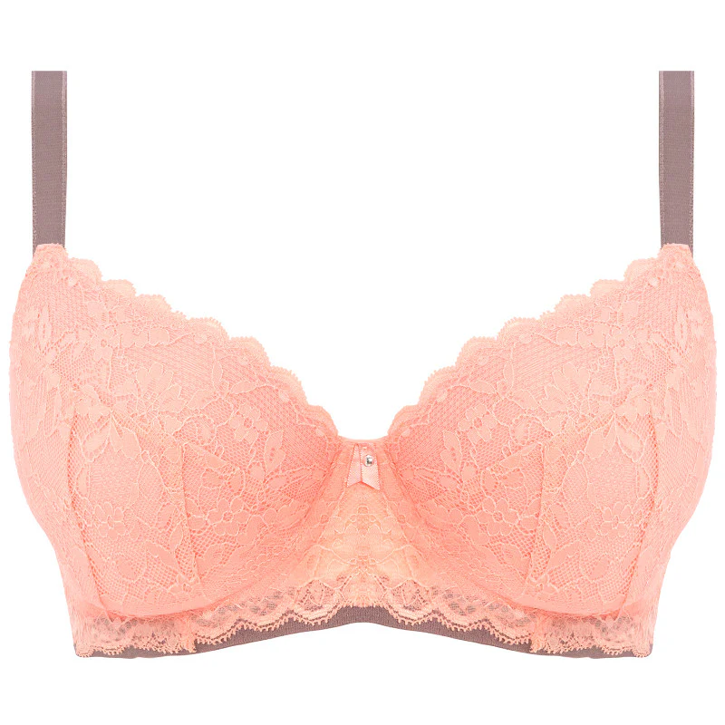 Offbeat Padded Half Cup Bra Rosehip Pink - Freya