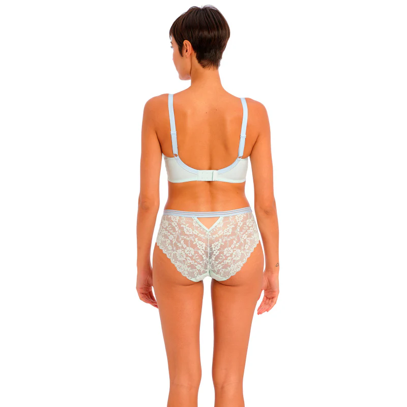 Offbeat Moulded Demi T-Shirt Bra Pure Water Blue - Freya - Image 3