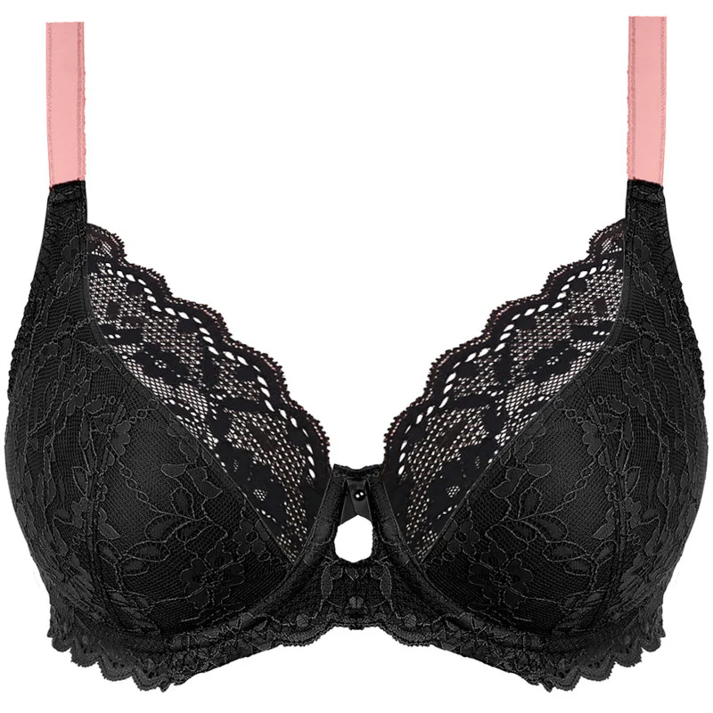 Offbeat Plunge Bra Black - Freya
