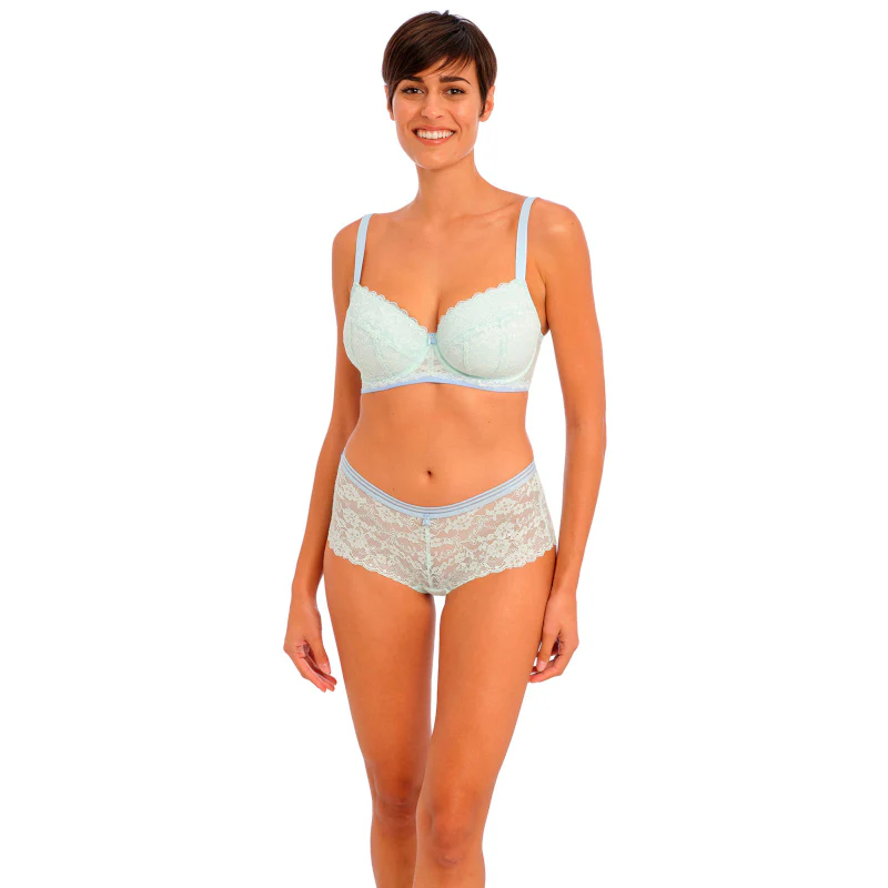 Offbeat Short Pure Water Blue - Freya - Image 3