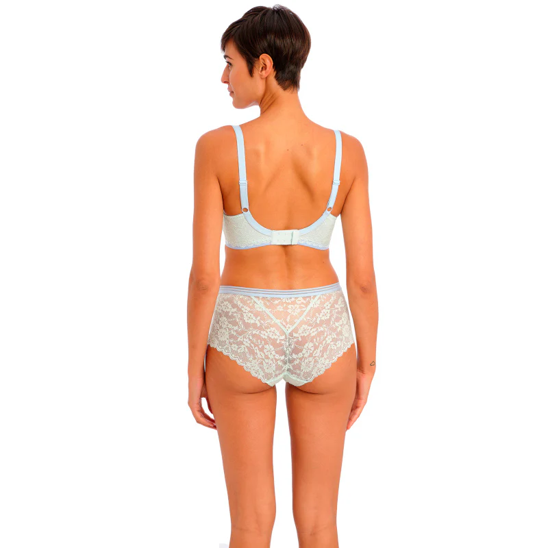 Offbeat Short Pure Water Blue - Freya - Image 4