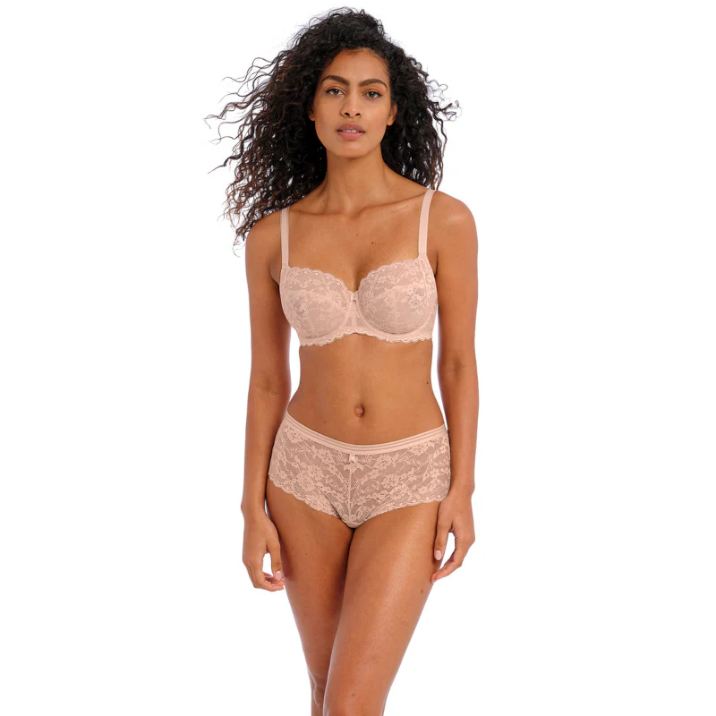 Offbeat Short Natural Beige Nude - Freya - Image 3