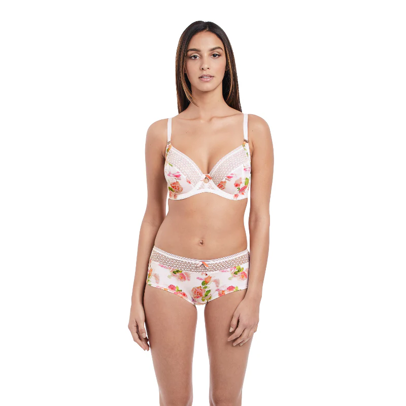 Rose Tapestry White Side Support Balcony Bra - Freya - Image 2