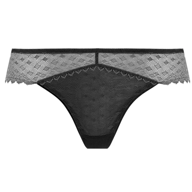 Signature Brazilian Brief Black - Freya