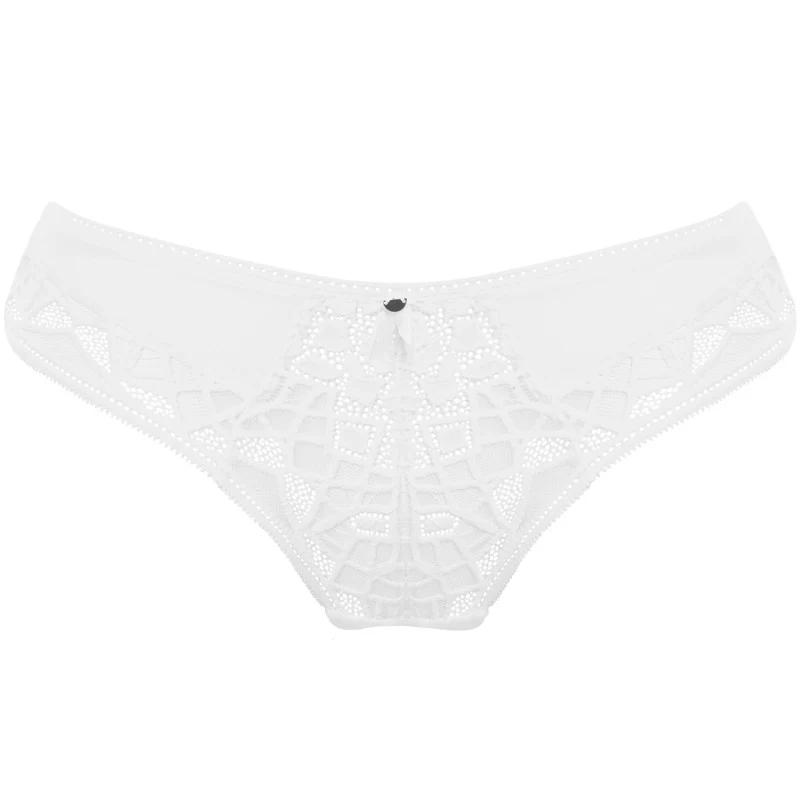 Soiree Lace White Brief - Freya