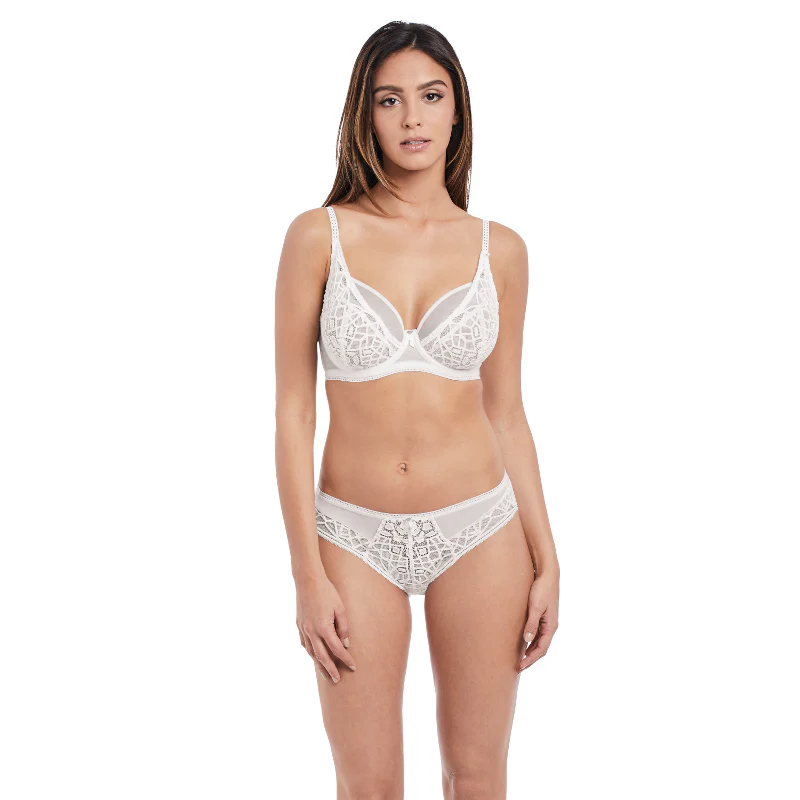 Soiree Lace White Brief - Freya - Image 3