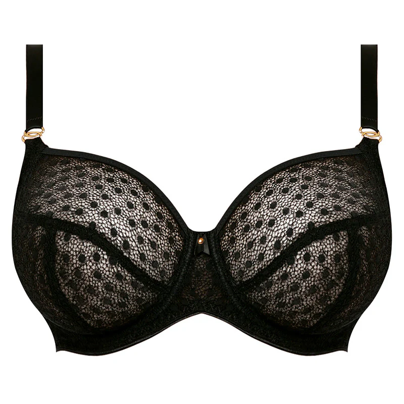 Starlight Hero Black Side Support Balcony Bra - Freya