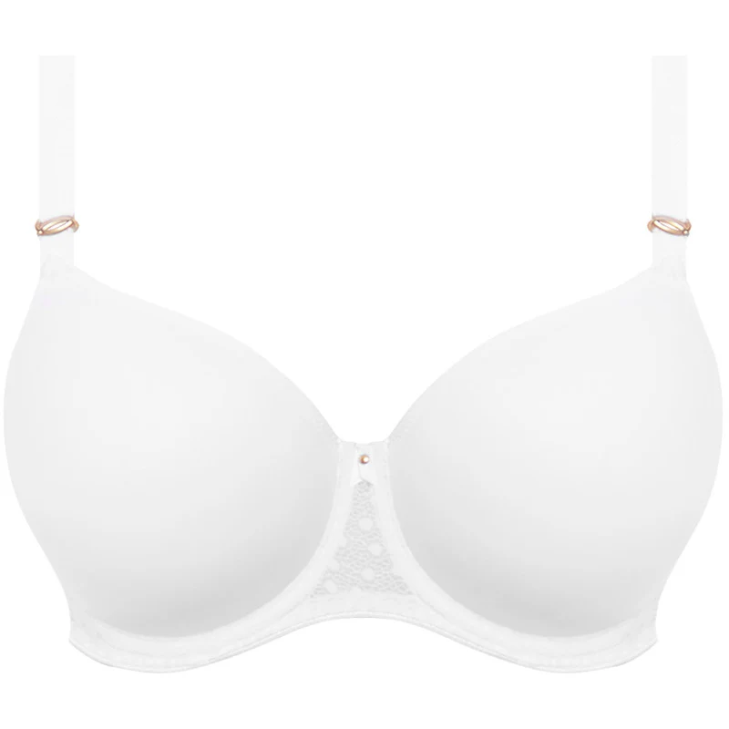 Starlight Idol White Balcony Bra - Freya