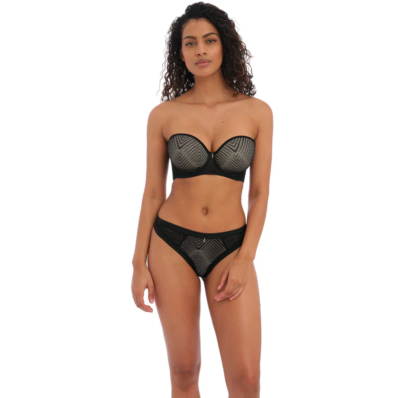 Tailored Brazilian Brief Black - Freya - Image 3
