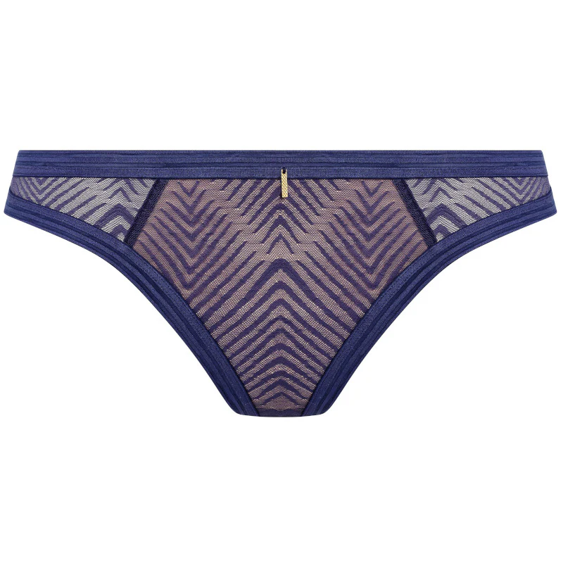 Tailored Brazilian Brief Dark Sapphire Blue - Freya