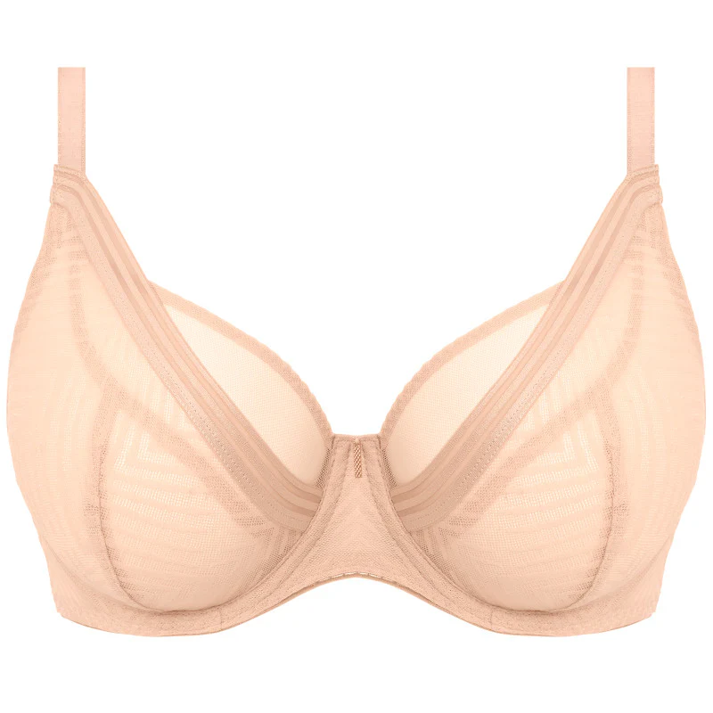 Tailored High Apex Plunge Bra Natural Beige Nude - Freya