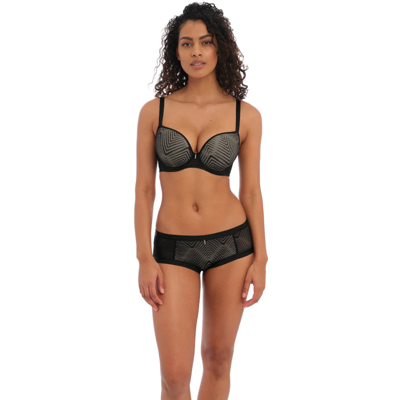 Tailored Plunge T-Shirt Bra Black - Freya - Image 2