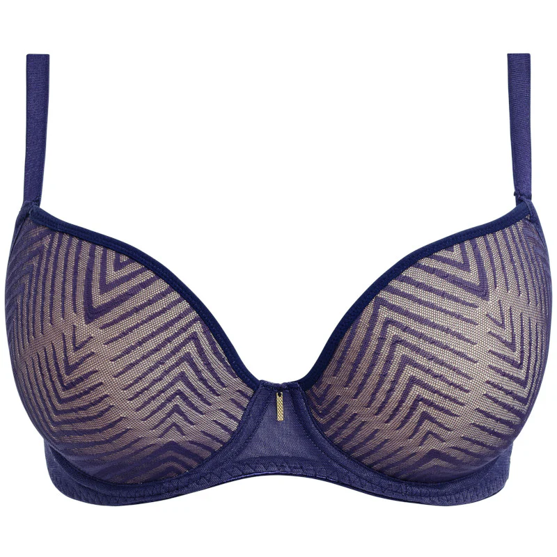 Tailored Plunge T-Shirt Bra Dark Sapphire Blue - Freya