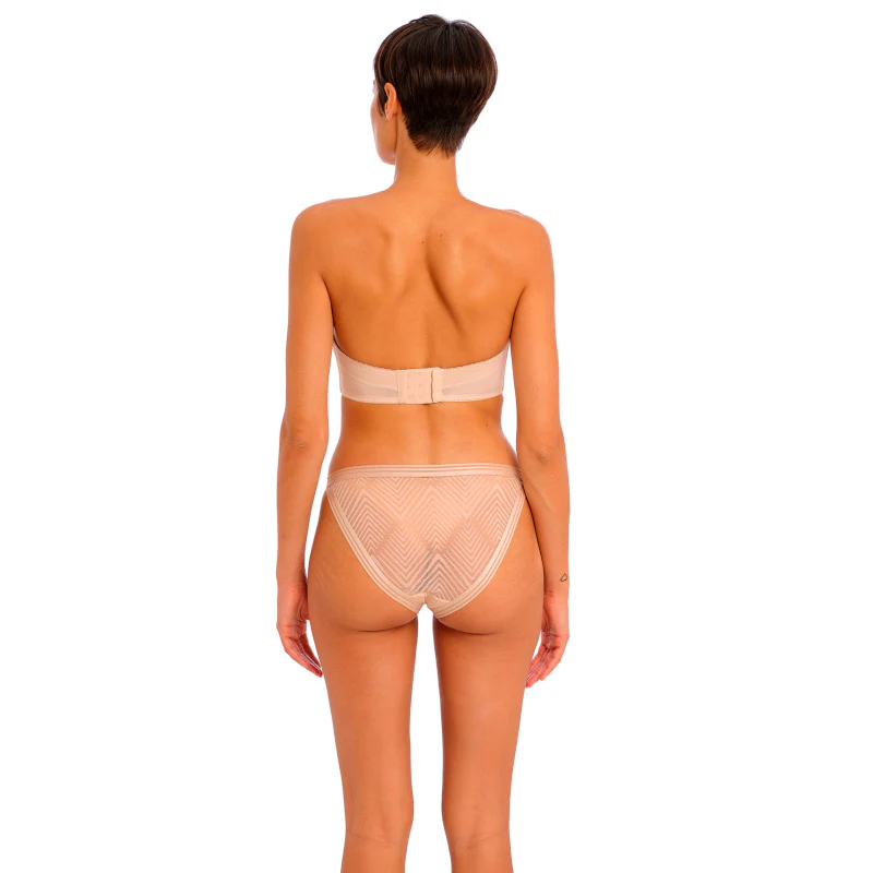 Tailored Moulded Strapless Bra Natural Beige Nude - Freya - Image 3
