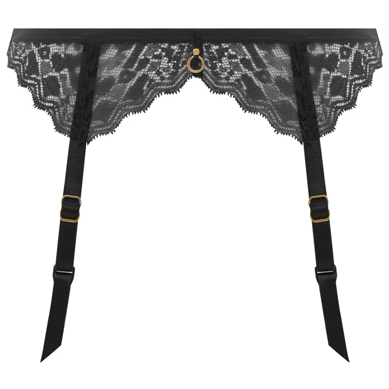Temptress Suspender Belt Black - Freya