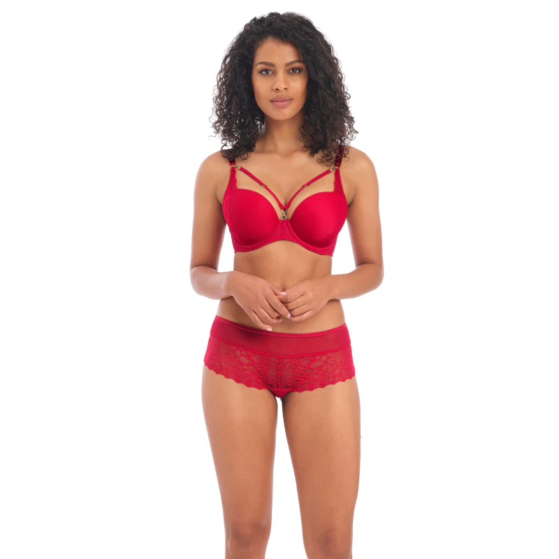 Temptress T-Shirt Bra Cherry Red - Freya - Image 2