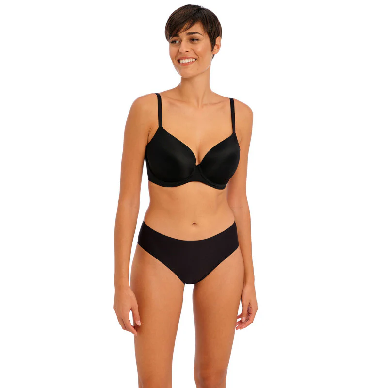 Undetected Moulded T-Shirt Bra Black - Freya - Image 2
