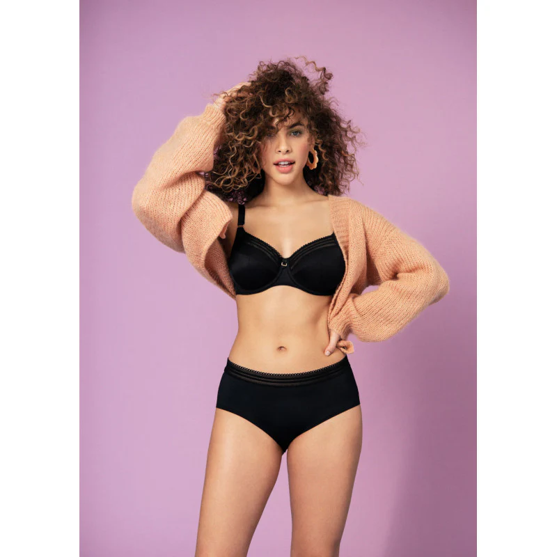 Viva Side Support Bra Noir Black - Freya - Image 4