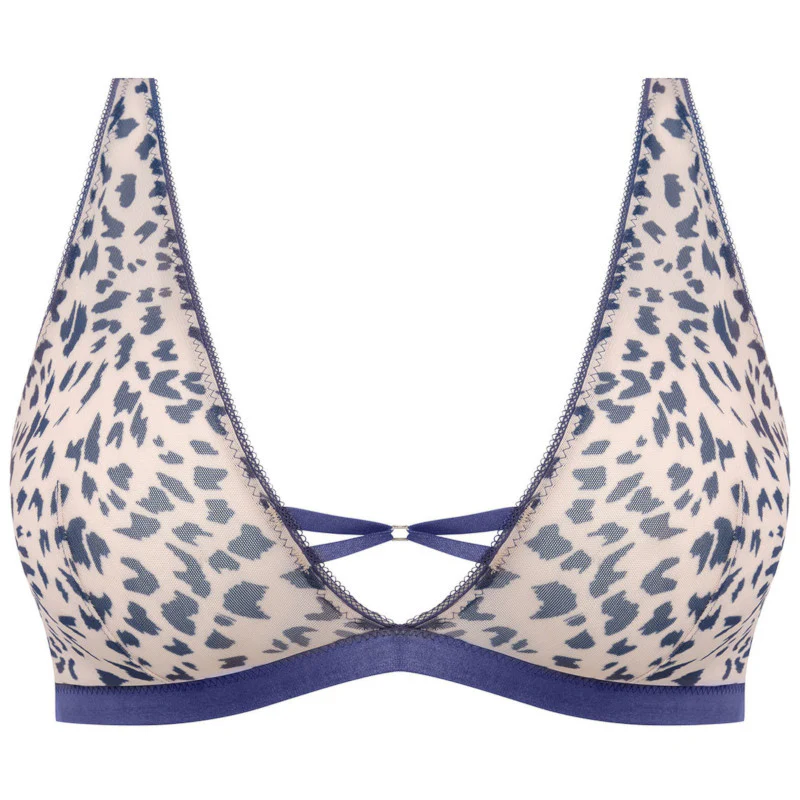 Wild Side Bralette Leopard Print - Freya