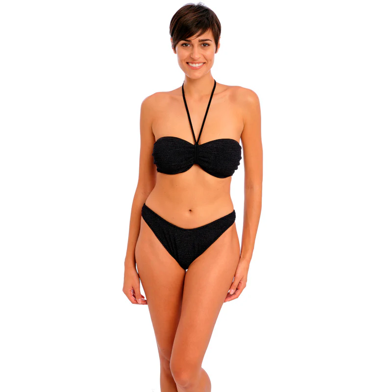 Ibiza Waves Bandeau Bikini Top Black - Freya Swim - Image 8