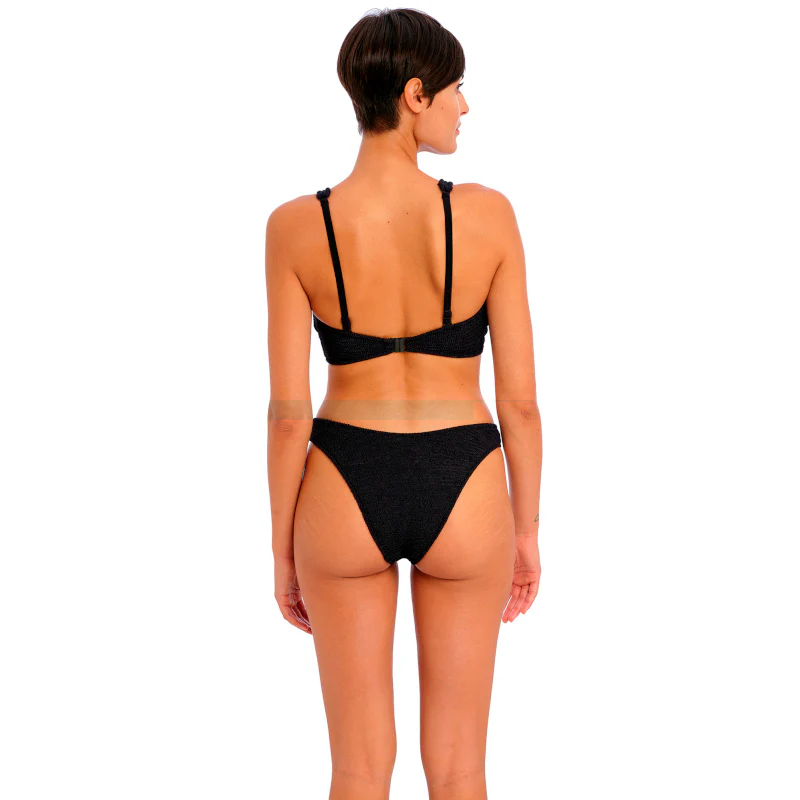 Ibiza Waves Bralette Bikini Top Black - Freya Swim - Image 3