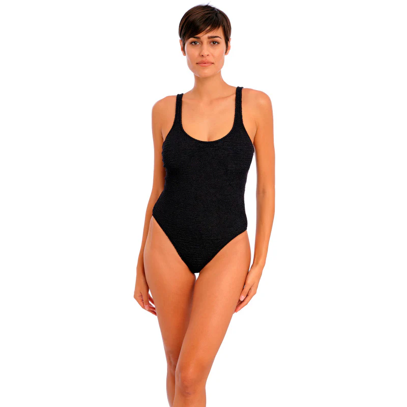 Ibiza Waves One Piece Swimsuit Black - Freya Swim - Image 2