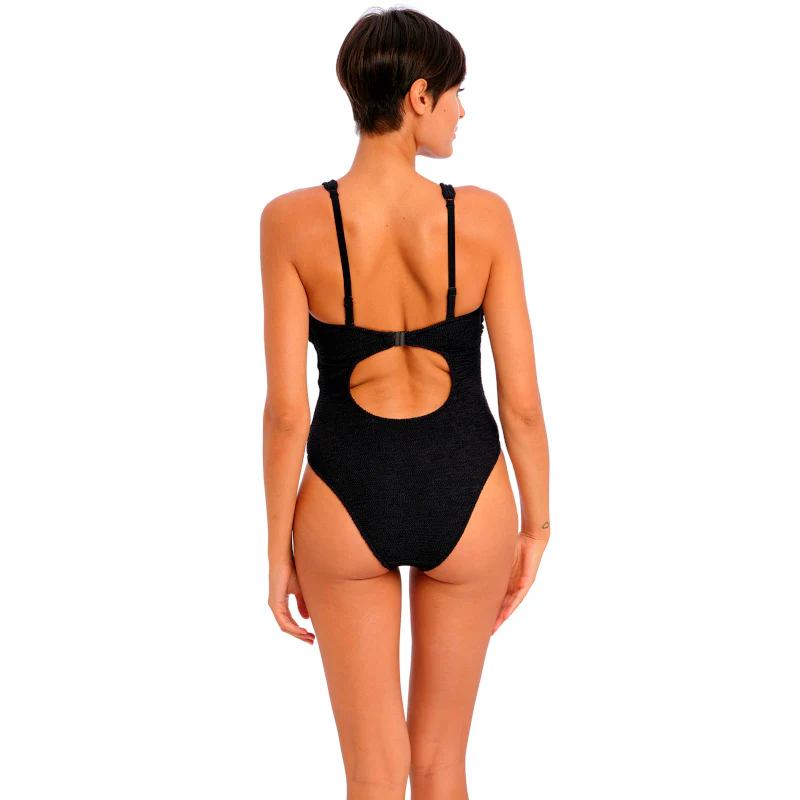 Ibiza Waves One Piece Swimsuit Black - Freya Swim - Image 4