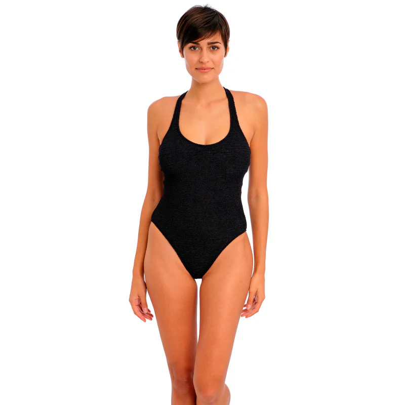 Ibiza Waves One Piece Swimsuit Black - Freya Swim - Image 5