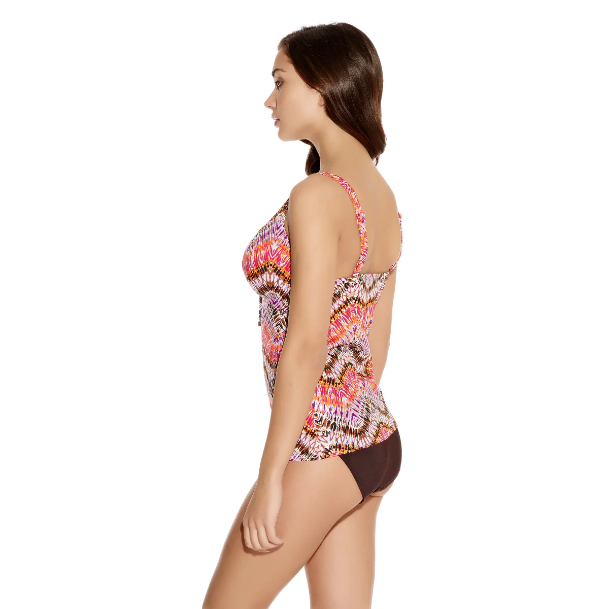 Inferno Amber Plunge Tankini Top - Freya Swim - Image 3