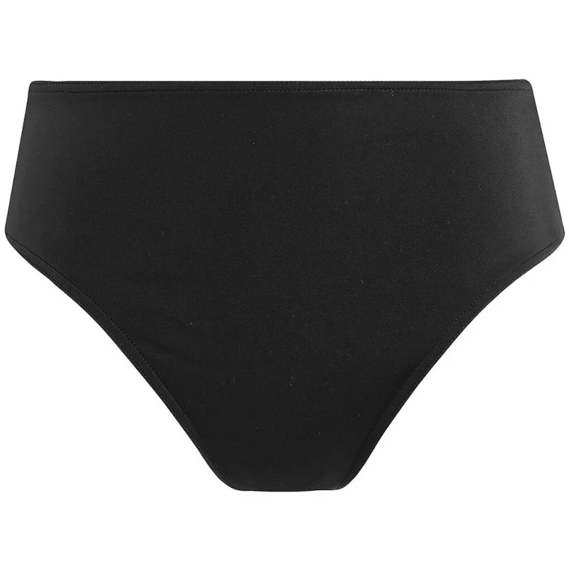 Jewel Cove High Waist Bikini Brief Plain Black - Freya Swim