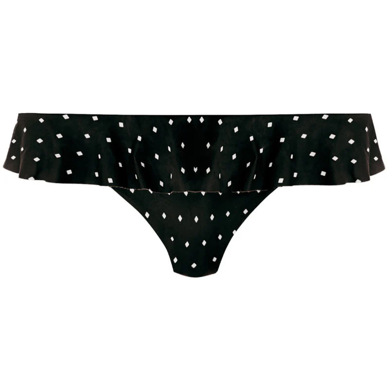 Jewel Cove Italini Bikini Brief Black Diamond Print - Freya Swim