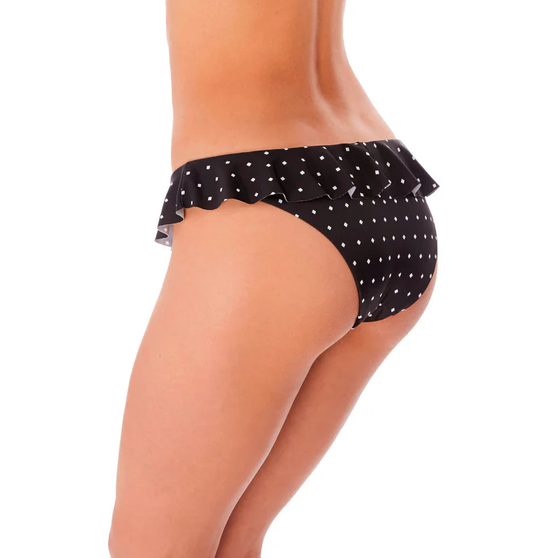 Jewel Cove Italini Bikini Brief Black Diamond Print - Freya Swim - Image 2