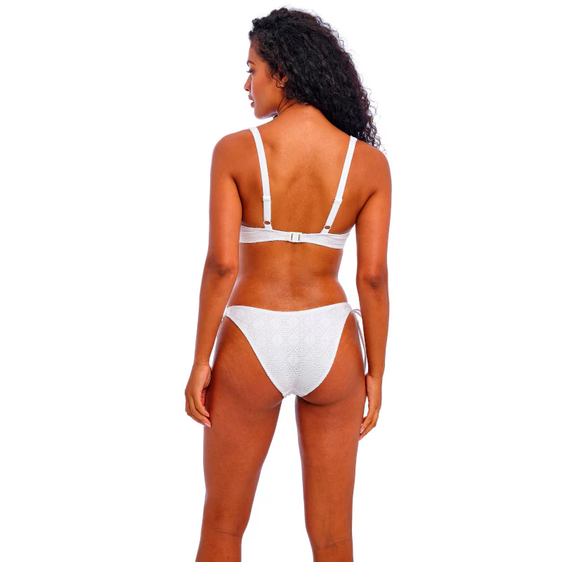 Nomad Nights High Apex Bikini Top White - Freya Swim - Image 3