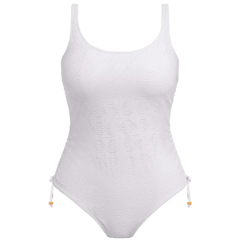 Nomad Nights One Piece Swimsuit White - Freya Swim
