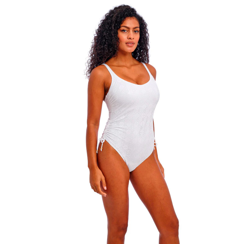 Nomad Nights One Piece Swimsuit White - Freya Swim - Image 3