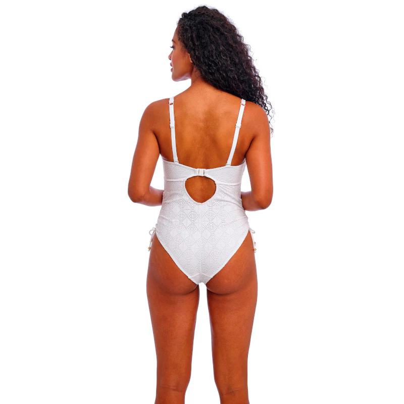 Nomad Nights One Piece Swimsuit White - Freya Swim - Image 4