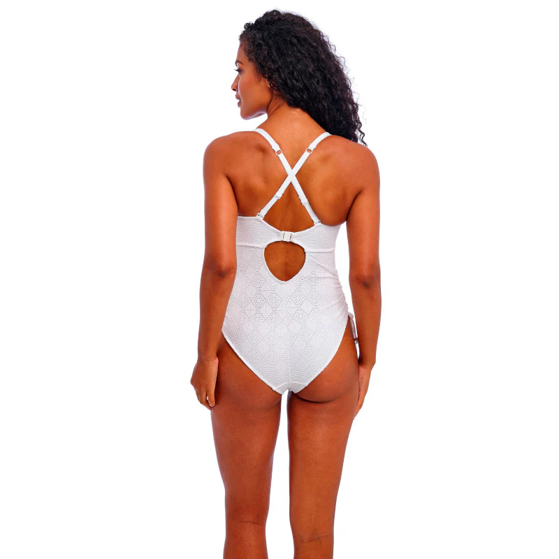 Nomad Nights One Piece Swimsuit White - Freya Swim - Image 5