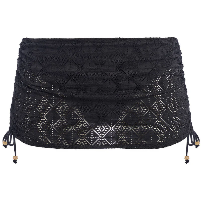 Nomad Nights Skirted Swim Brief Black - Freya Swim
