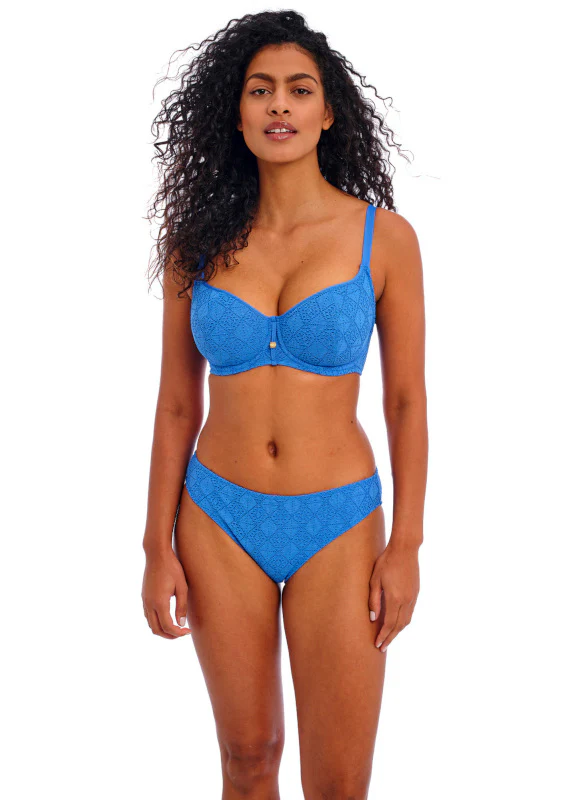 Nomad Nights Sweetheart Bikini Top Atlantic Blue - Freya Swim - Image 2