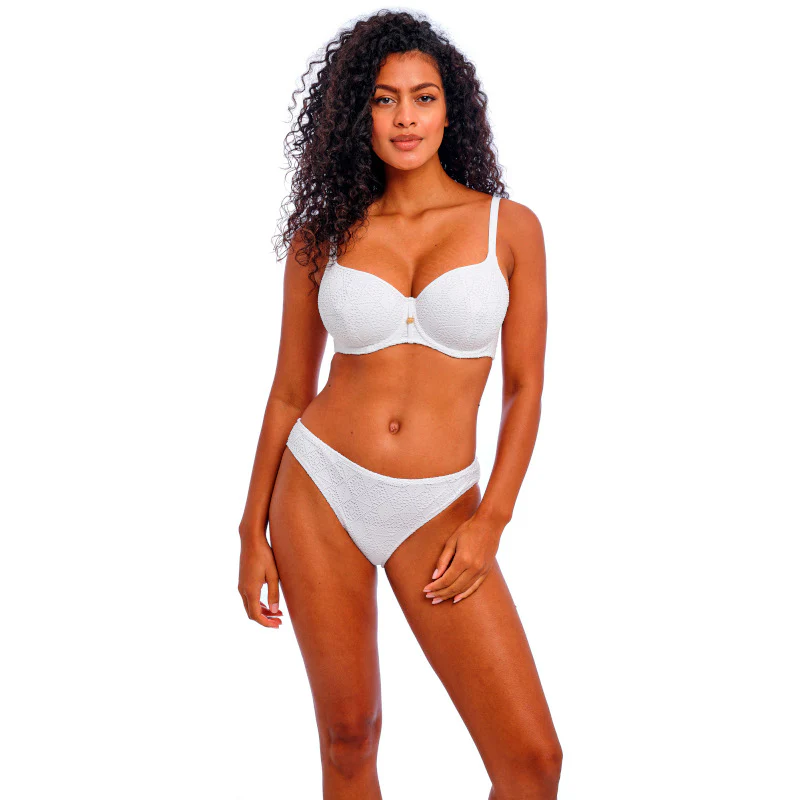 Nomad Nights Sweetheart Bikini Top White - Freya Swim - Image 2
