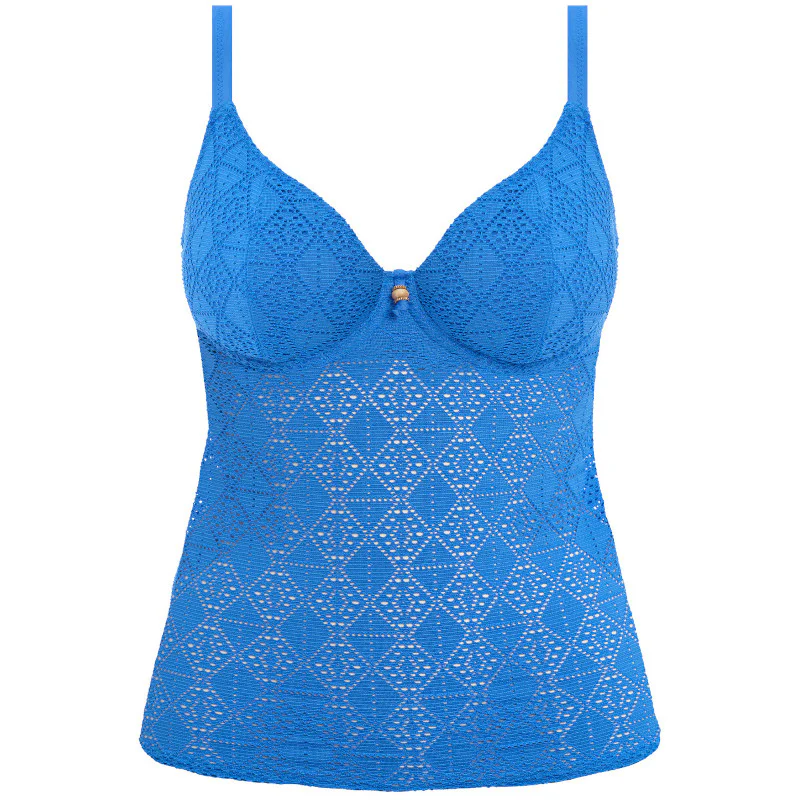Nomad Nights Tankini Swim Top Atlantic Blue - Freya Swim