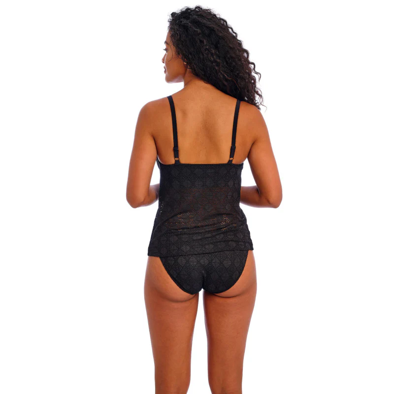 Nomad Nights Tankini Swim Top Black - Freya Swim - Image 4