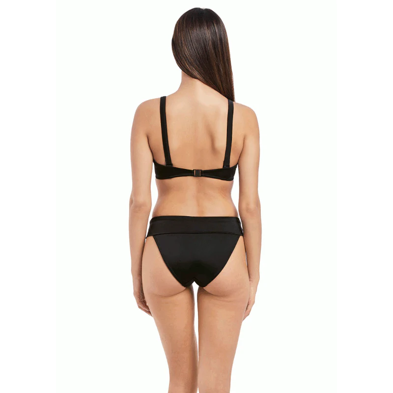 Remix Classic Fold Bikini Brief Black - Freya Swim - Image 4