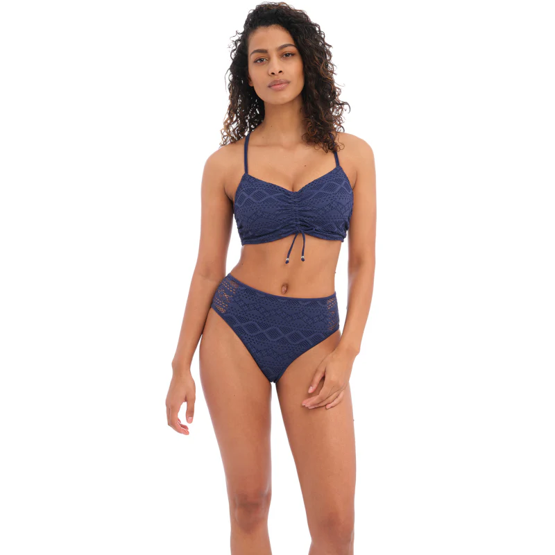 Sundance Bralette Bikini Top Denim Blue - Freya Swim - Image 4