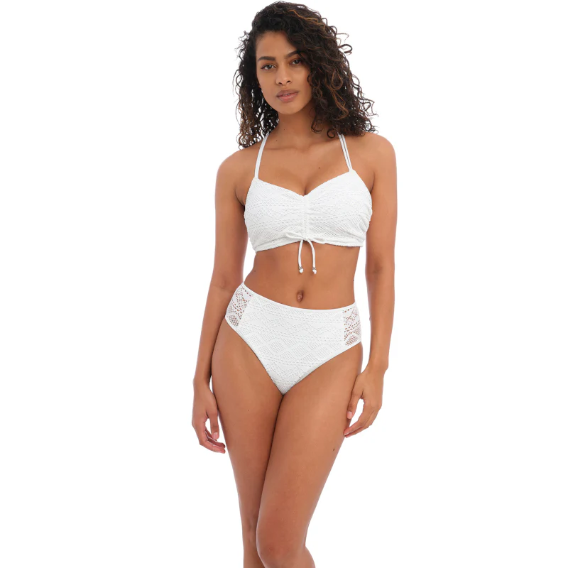 Sundance Bralette Bikini Top White - Freya Swim - Image 4