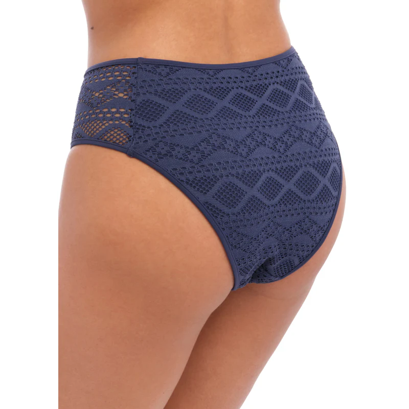 Sundance High Waist Bikini Brief Denim Blue - Freya Swim - Image 2